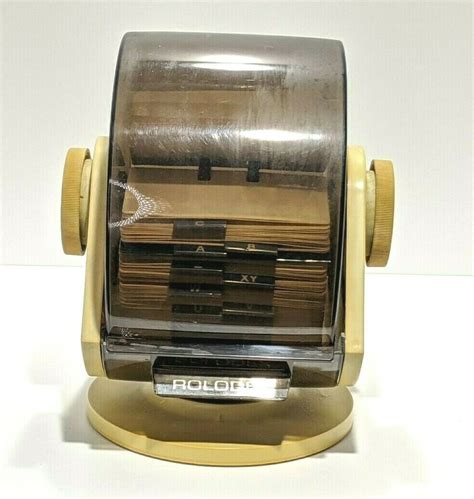 gold rolodex